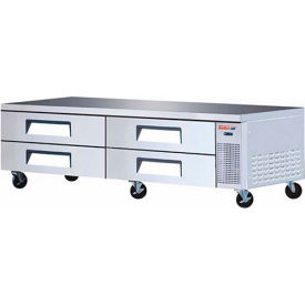 Turbo Air Inc TCBE-96SDR-N Super Deluxe Series - Chef Base 96"W - 4 Drawers image.