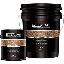 Tuff Coat UT-117 Non Submersible Medium Texture Primer, 5 Gallon, Tan