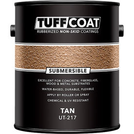 Tuff Coat UT-217 Submersible Medium Texture Primer, 1 Gallon, Tan