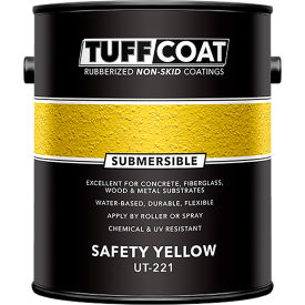 Tuff Coat UT-221 Submersible Medium Texture Primer, 1 Gallon, Yellow