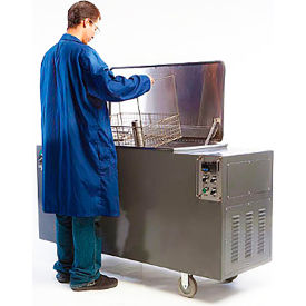 TOVATECH LLC-106056-106056-106056 TVT-045G Shiraclean Industrial Ultrasonic Cleaner with Solution Filtration, Heated, Portable, 45 Gallons image.