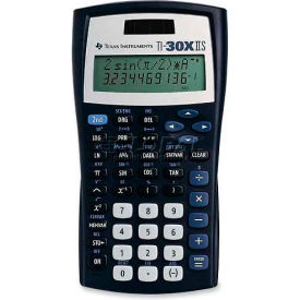 Texas Instruments TI30XIIS Texas Instruments Scientific Calculator, TI30XIIS, Dual Power, 2 Line, 3-1/5" X 6-1/10" X 3/4" image.