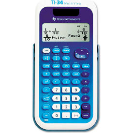 Texas Instruments TI34MULTIV Texas Instruments TI-34 MultiView Scientific Calculator, 16-Digit LCD image.