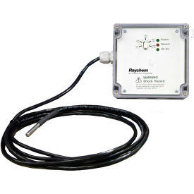 Tyco Thermal Controls EC-TS Pipe, Slab or Ambient Sensing Electronic Thermostat with 25 ft Thermistor image.