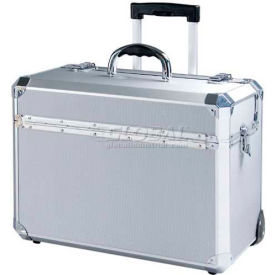 T.Z. Case International Inc. APL-910T-SD TZ Case, Wheeled Case, 18-1/4"L x 10"W x 13-3/4"H, Silver Dot image.