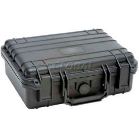 T.Z. Case International Inc. CB-012-B Cape Buffalo Waterproof Utility Cases, Medium Case, 12"L x 9"W x 4-1/2"H, Black image.