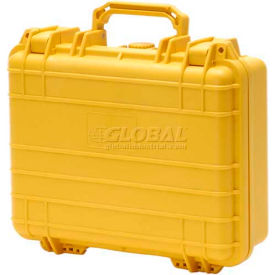 T.Z. Case International Inc. CB-012-Y Cape Buffalo Waterproof Utility Cases, Medium Case, 12"L x 9"W x 4-1/2"H, Yellow image.