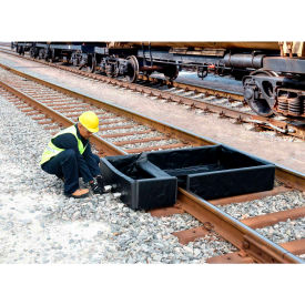 UltraTech 8490 Ultra-Track Berm® 4' x 6' O.D. 40 oz. PVC Black