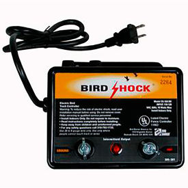 BIRD BARRIER AMERICA , INC. BS-CP30 Bird Barrier® Bird-Shock® Small Charger, 120V, Black image.