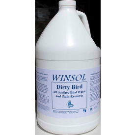 BIRD BARRIER AMERICA , INC. CL-7000 Bird Barrier Dirty Bird Multi-surface Bird Waste & Stain Remover, Gallon Bottle - CL-7000 image.