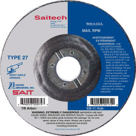 United Abrasives - Sait 20084 Depressed Center Wheel T27 Saitech 7 United Abrasives - Sait 20084 Depressed Center Wheel T27 Saitech 7