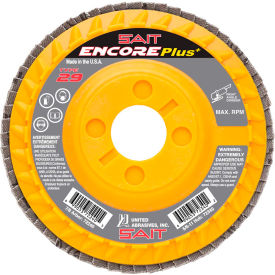 United Abrasives - Sait 72241 Encore Flap Disc Type 29 4-1/2  x 7/8