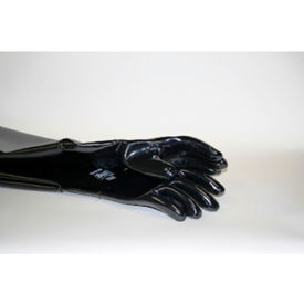 ECONOLINE ABRASIVE PRODUCTS 412001 Econoline 412001 Mini Blast Cabinet Rubber Gloves image.