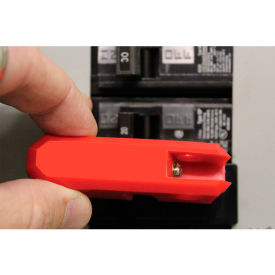 ACCUFORM MANUFACTURING KDD170 Accuform KDD170 Accuform® Stopout® Circuit Breaker Lockout, Low-Profile, Plastic image.