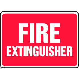 Accuform MFXG588VP Fire Extinguisher Sign, 14