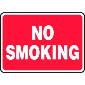 Accuform MSMK423VP No Smoking Sign, 10