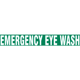 ACCUFORM MANUFACTURING PTP187 Accuform PTP187 Floor Stripe™ - Emergency Eye Wash - 3" x 12" image.