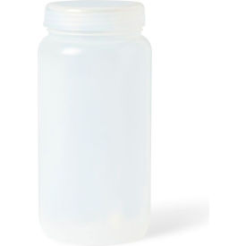 UNITED SCIENTIFIC SUPPLIES INC 33306-BULK United Scientific™ Reagent Bottle, Wide Mouth, PP, 60ml Capacity, Clear, Pack of 500 image.