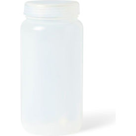UNITED SCIENTIFIC SUPPLIES INC 33308 United Scientific™ Reagent Bottle, Wide Mouth, PP, 250ml Capacity, Clear, Pack of 12 image.