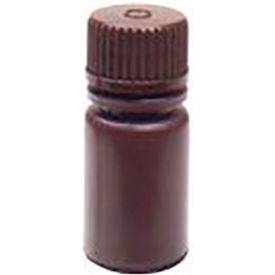 UNITED SCIENTIFIC SUPPLIES INC 33423 United Scientific™ Reagent Bottle, Narrow Mouth, HDPE, 15ml Capacity, Amber, Pack of 72 image.