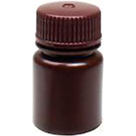 UNITED SCIENTIFIC SUPPLIES INC 33461 United Scientific™ Reagent Bottle, Wide Mouth, HDPE, 30ml Capacity, Amber, Pack of 72 image.