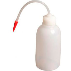 UNITED SCIENTIFIC SUPPLIES INC 36602 United Scientific™ Wash Bottle, LDPE, 250ml Capacity, White, Pack of 12 image.