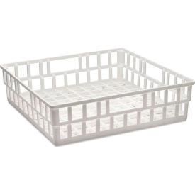 UNITED SCIENTIFIC SUPPLIES INC 78103 United Scientific™ Draining Tray, Polypropylene, 16"L x 16"W x 4"H, White, Pack of 6 image.
