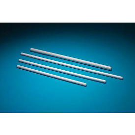 UNITED SCIENTIFIC SUPPLIES INC 81401 United Scientific™ Plastic Stirring Rods, PP, 10"L x 3/8" Dia., White, Pack of 12 image.
