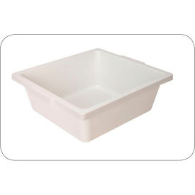 UNITED SCIENTIFIC SUPPLIES INC 81721 United Scientific™ Utility Tray, Polypropylene, 15"L X 14"W X 5"H, White, Pack of 6 image.