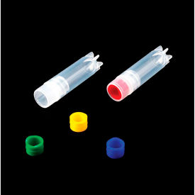UNITED SCIENTIFIC SUPPLIES INC P60114Y United Scientific™ Cryo Coder For Star & Round Base Vials, Yellow, Pack of 100 image.
