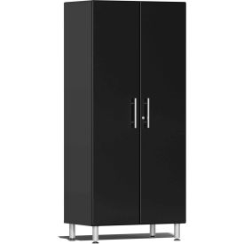 SUBLIME KITCHEN AND GARAGE CABINETS INC UG21006B Ulti-MATE Garage 2 Series Tall Cabinet Set 35.5" x 21" x 80" Black image.