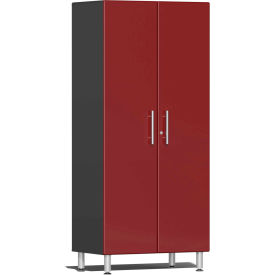 SUBLIME KITCHEN AND GARAGE CABINETS INC UG21006R Ulti-MATE Garage 2 Series Tall Cabinet Set 35.5" x 21" x 80" Red image.