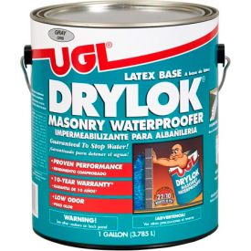 UGL 27613 DRYLOK Waterproofer Latex Base Gallon Can, Gray 2 Cans/Case - 27613 image.