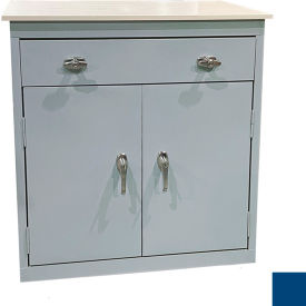 STEEL CABINETS USA, INC ABL-362PT-BL Steel Cabinets USA Counter Height Cabinet w/ Drawer & Laminate Top, 36"W x 18"D x 42"H, Signal Blue image.