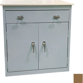 STEEL CABINETS USA, INC ABL-362PT-TS Steel Cabinets USA Counter Height Cabinet w/ Drawer & Laminate Top, 36"W x 18"D x 42"H, Tropic Sand image.