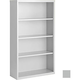 STEEL CABINETS USA, INC BCA-366013-G Steel Cabinets USA Bookcase, Assembled, 36W x 13D x 60H, Gray image.