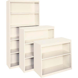 STEEL CABINETS USA, INC BCA-368413-P Steel Cabinets USA BCA-368413-P Bookcase Assembled 36x13x84 Putty image.