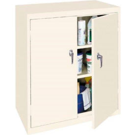 STEEL CABINETS USA, INC ABL-364-P Steel Cabinets USA BL-364-P Counter High Cabinet Assembled 36x18x42 Putty image.