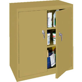 STEEL CABINETS USA, INC ABL-364-TS Steel Cabinets USA Counter High All-Welded Storage Cabinet, 36"Wx18"Dx42"H, Tropic Sand image.
