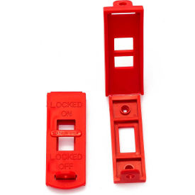 ZING ENTERPRISES 6064 ZING RecycLockout Lockout Tagout, Wall Switch Lockout, Recycled Plastic, 6064 image.