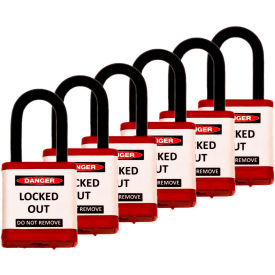 ZING 6-Pack 700 Series Padlock, 1-1/2 ZING 6-Pack 700 Series Padlock, 1-1/2