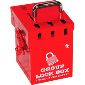 ZING ENTERPRISES 7286 ZING Mini Group Lock Box - Red 7, 7286 image.