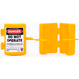 ZING ENTERPRISES 7293 ZING RecycLockout Lockout Tagout, Forklift Propane Tank, Recycled Plastic, 7293 image.