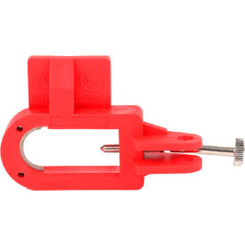 Zing Large Flip Switch Lockout Steel/Plastic Red
