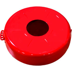 Zing Gate Valve Lockout Fits 6-1/2"" - 10"" Dia. Handles Steel Red