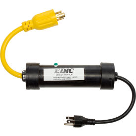 EDIC 988CS EDIC Circuit Sensor for Dual Cord Machines with 1 Wall Outlet Plug & 1 Twistlock - 988CS image.