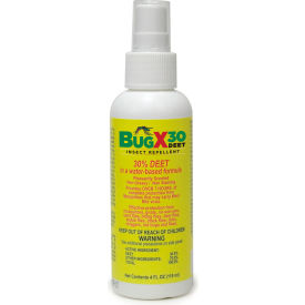 CoreTex Bug X 30 12651 Insect Repellent, 30% DEET, 4oz Pump Spray Bottle, 1-Bottle - Pkg Qty 12