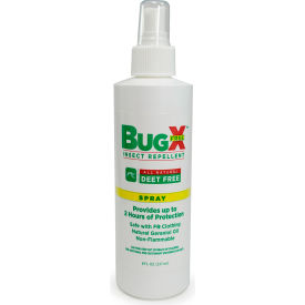 CoreTex Bug X FREE 12856 Insect Repellent, DEET Free, 8oz Pump Spray Bottle, 1-Bottle - Pkg Qty 12