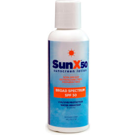 CoreTex Sun X 50 61666 Sunscreen Lotion, SPF 50, 4oz Bottle, 1-Bottle - Pkg Qty 12