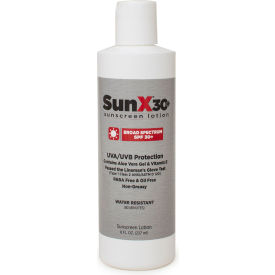 CORETEX PRODUCTS, INC 71668 CoreTex® Sun X 30 71668 Sunscreen Lotion, SPF 30+, 8oz Bottle, 1-Bottle image.